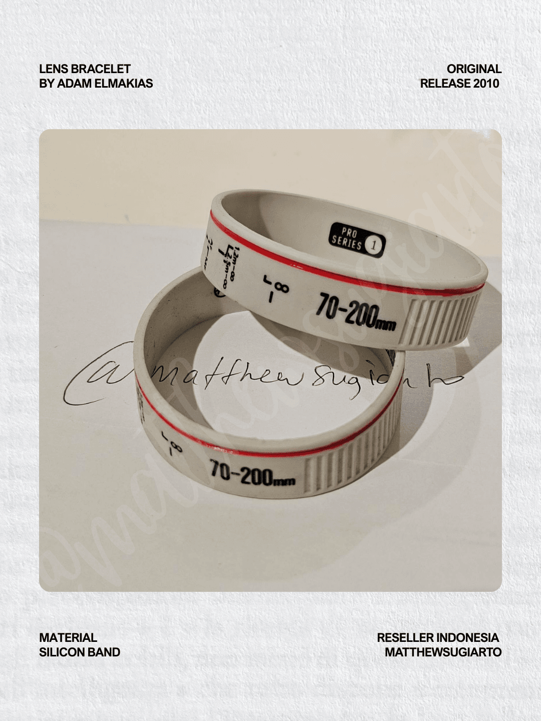 Lens Bracelet Original C 24-70 PRO Canon 24-70mm Canon Adam Elmakias
