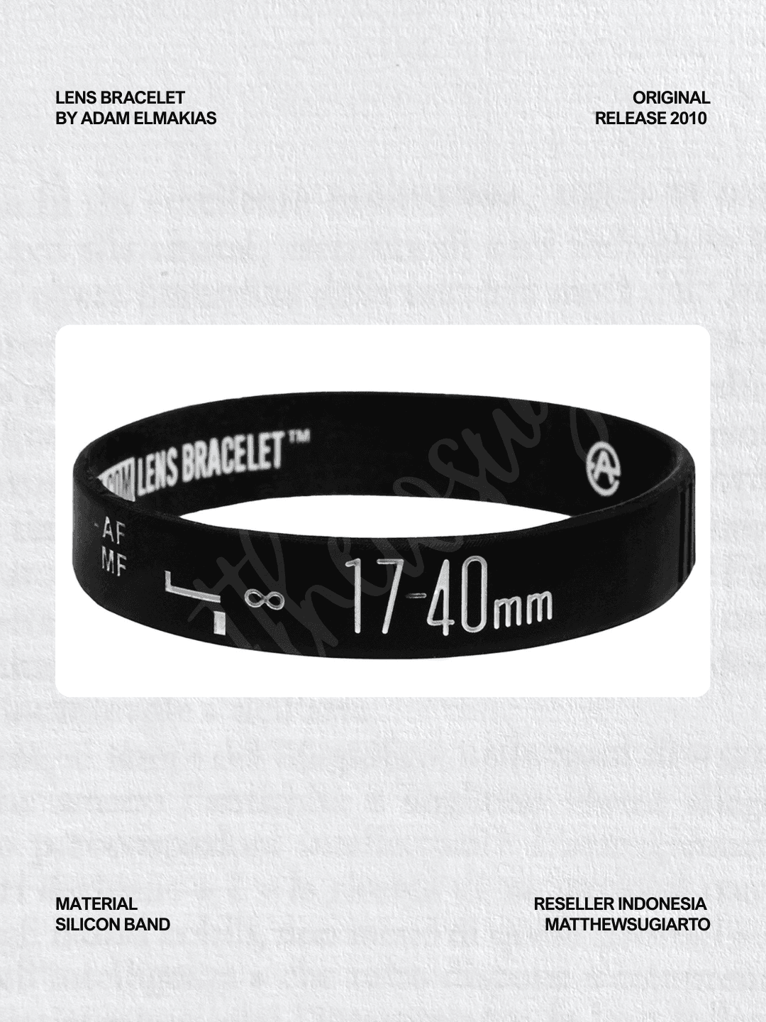 Lens Bracelet Original C 24-70 PRO Canon 24-70mm Canon Adam Elmakias