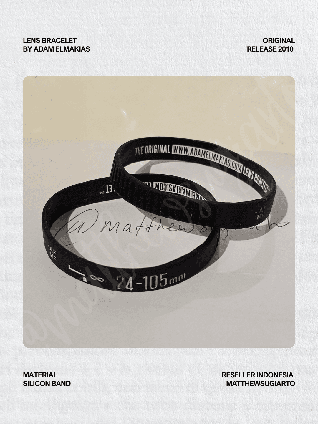 Lens Bracelet Original C 24-70 PRO Canon 24-70mm Canon Adam Elmakias