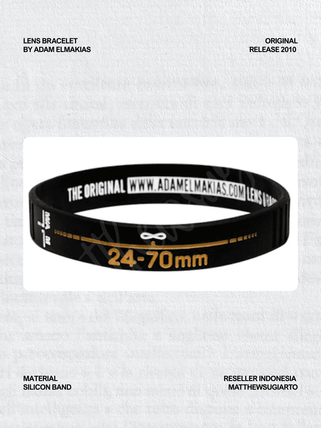 Lens Bracelet Original C 24-70 PRO Canon 24-70mm Canon Adam Elmakias